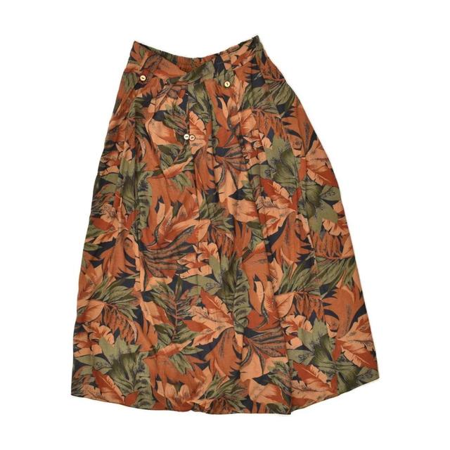 Vintage Women's Midi Skirt - Brown - M on Productcaster.