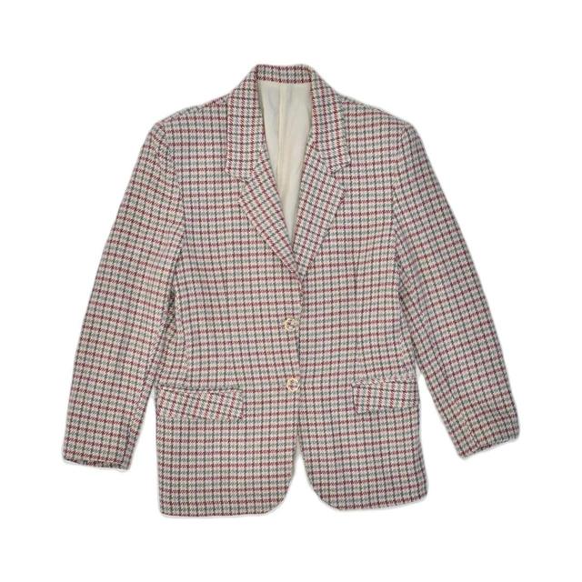 Vintage Women's Tailored jacket - Cream - L on Productcaster.