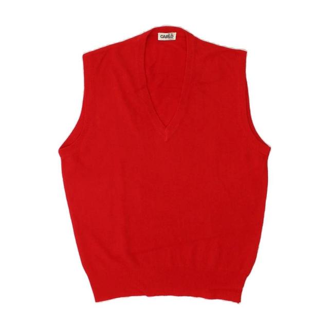 Vintage Men's Jumper - Red - M on Productcaster.