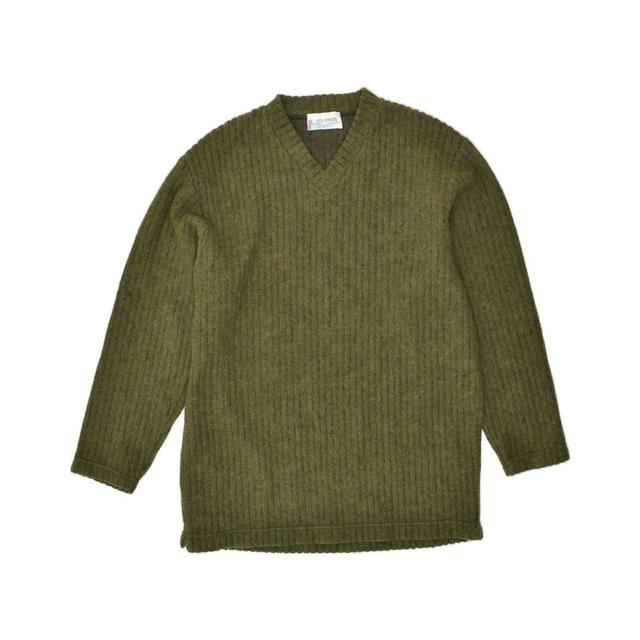 Vintage Men's Jumper - Khaki - XL on Productcaster.