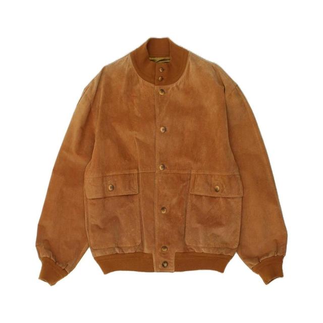 Vintage Men's Bomber Jacket - Brown - XL on Productcaster.