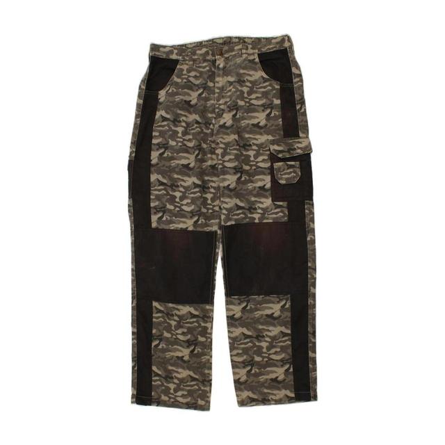 Vintage Men's Cargo Trousers - Grey - 3XL on Productcaster.