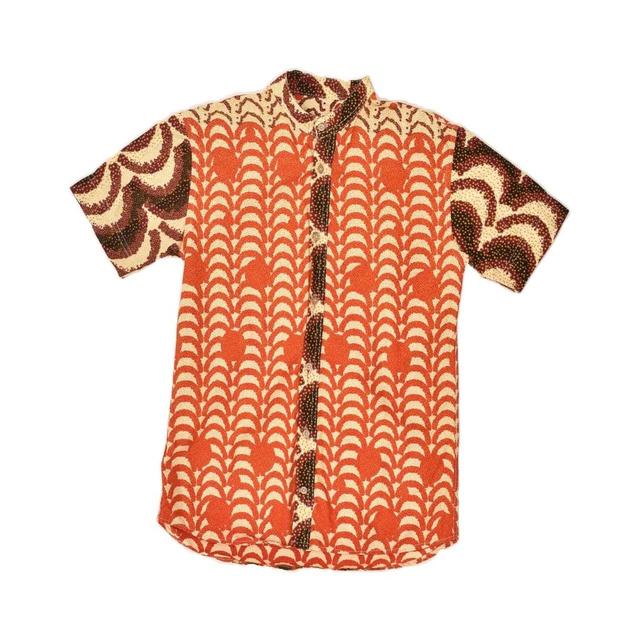 Vintage Men's T-shirt - Orange - S on Productcaster.