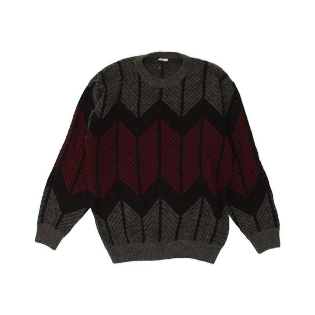 Vintage Men's Jumper - Grey - M on Productcaster.