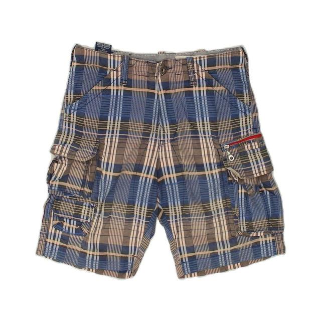 Vintage Men's Shorts - Blue - M on Productcaster.