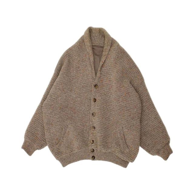 Vintage Men's Cardigan - Grey - M on Productcaster.