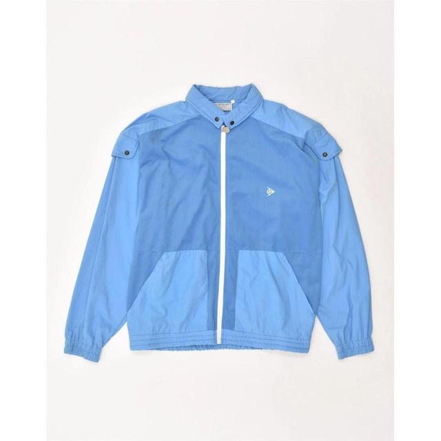 Vintage Men's Bomber Jacket - Blue - XXL on Productcaster.