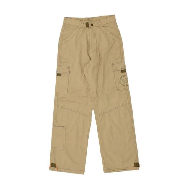 Vintage Kids' Cargo Trousers - Cream - 12 years on Productcaster.