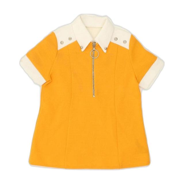 Vintage Kids' Polo shirt - Yellow - 3 years on Productcaster.