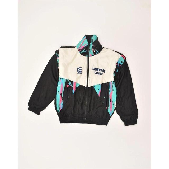 Vintage Kids' Bomber Jacket - Black on Productcaster.