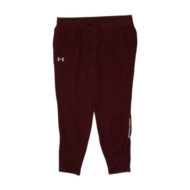 Under Armour Men's Trousers - Burgundy - XXL on Productcaster.