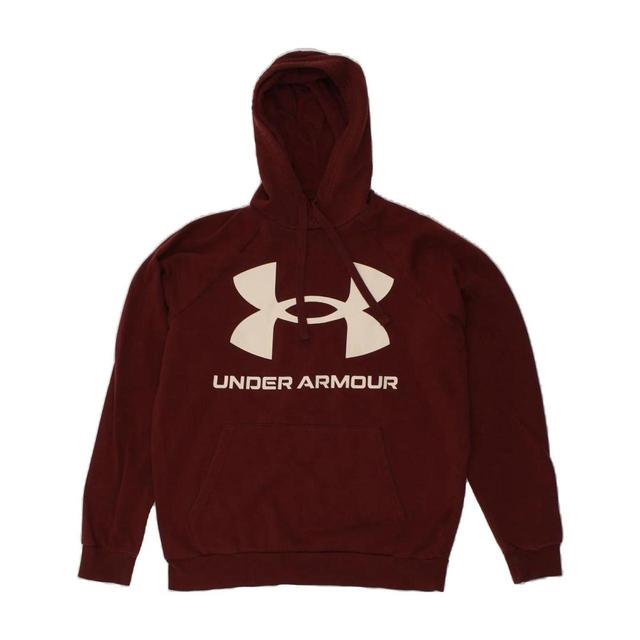 Under Armour Men's Jumper - Burgundy - M on Productcaster.