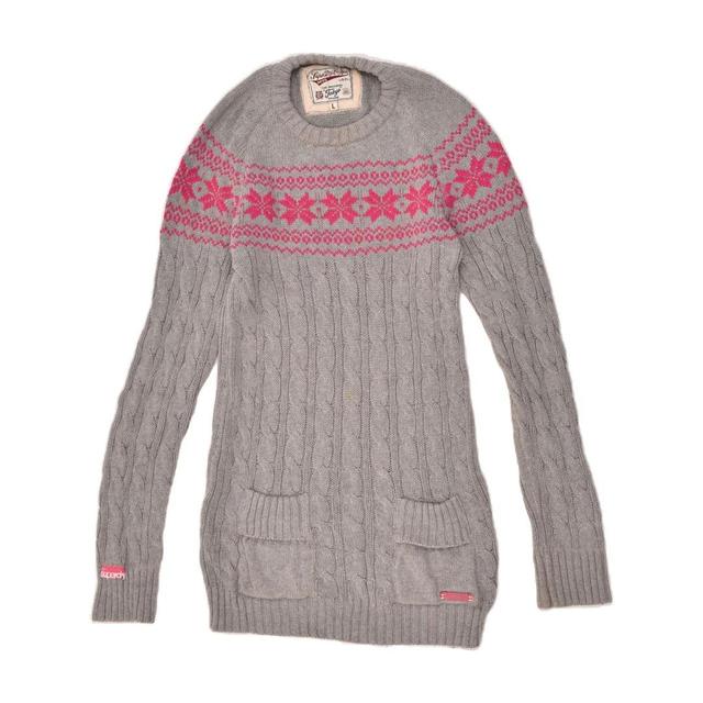 Superdry Women's Jumper - Grey - L on Productcaster.