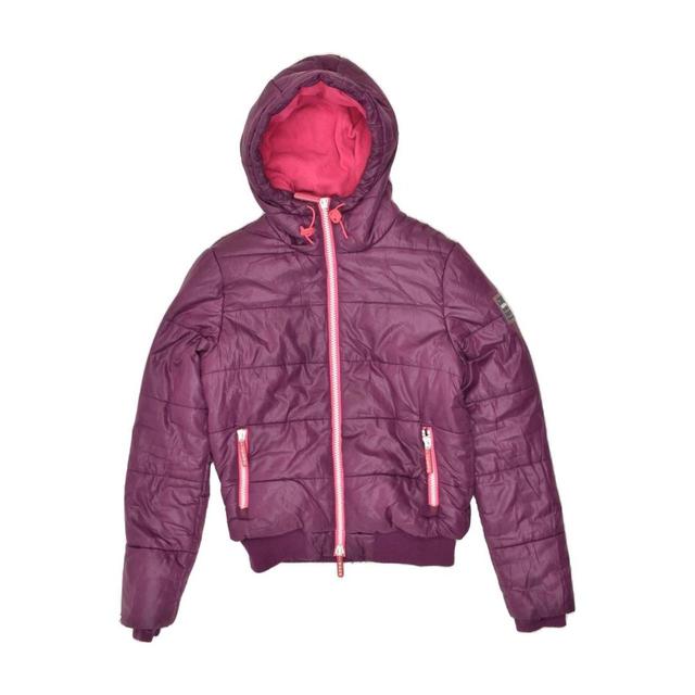 Superdry Women's Polyester Jacket - Purple - M on Productcaster.