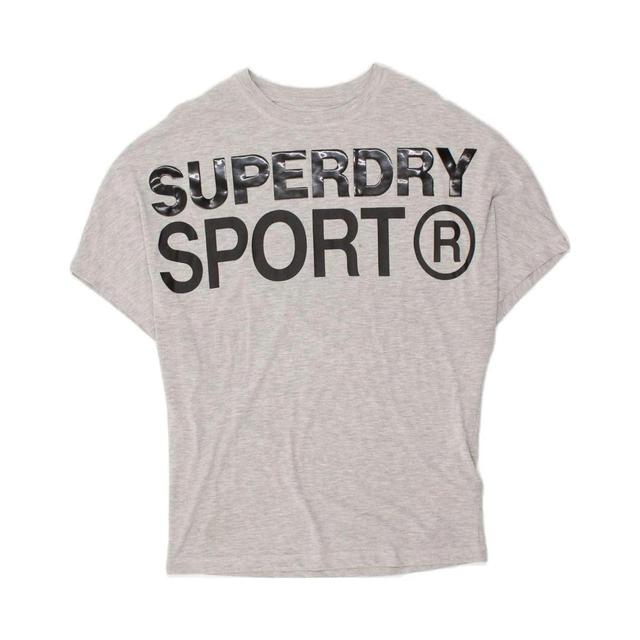 Superdry Women's T-shirt - Grey - S on Productcaster.