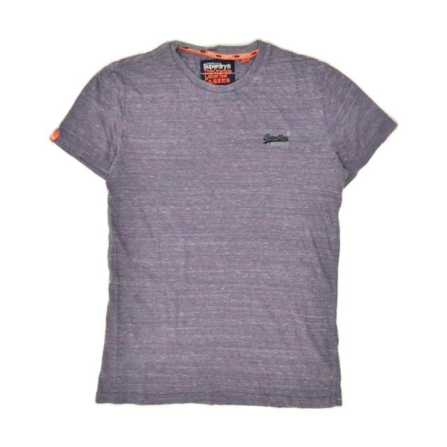 Superdry Men's T-shirt - Purple - S on Productcaster.