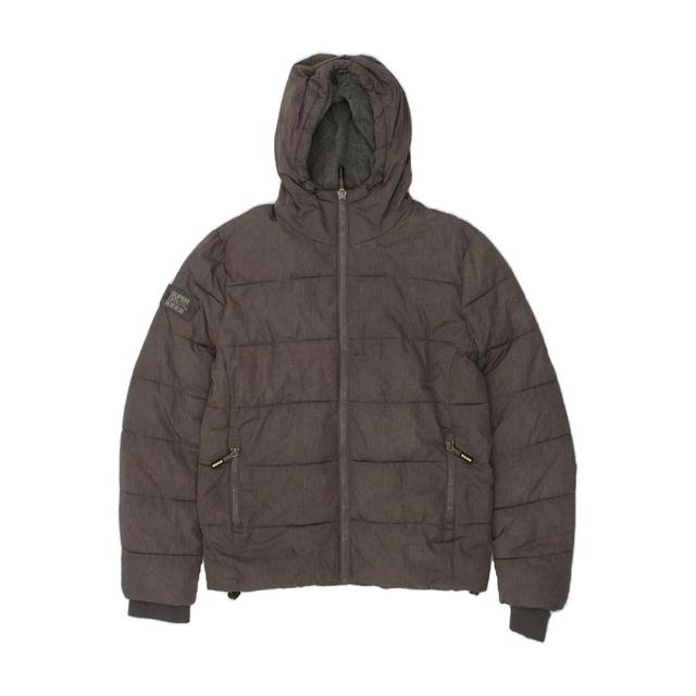 Superdry Men's Nylon Jacket - Grey - M on Productcaster.