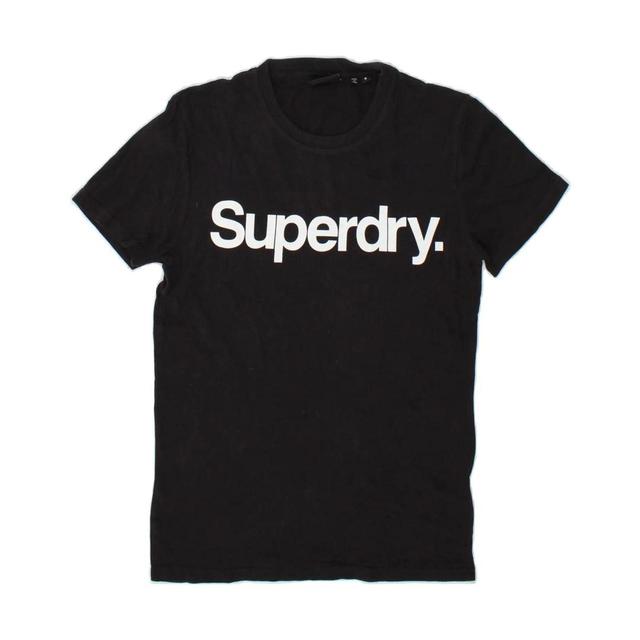 Superdry Men's T-shirt - Black - S on Productcaster.