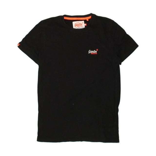 Superdry Men's T-shirt - Black - M on Productcaster.