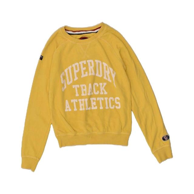 Superdry Men's Sweatshirt - Yellow - XS on Productcaster.