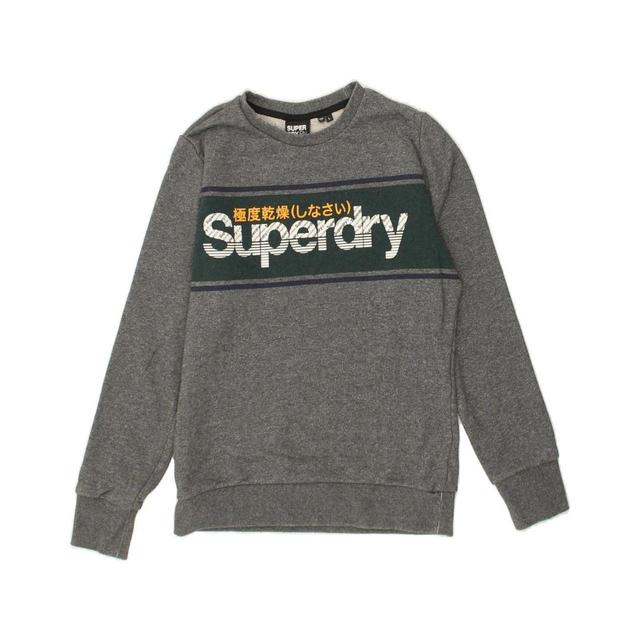 Superdry Men's Sweatshirt - Grey - L on Productcaster.