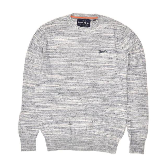 Superdry Men's Jumper - Grey - L on Productcaster.