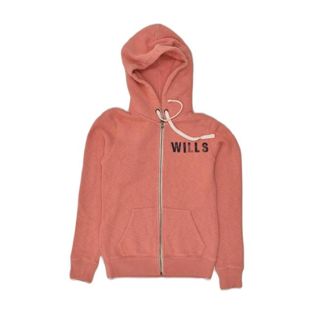 Jack Wills Women's Hoodie - Pink - S on Productcaster.