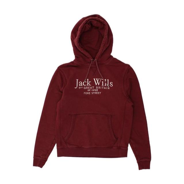 Jack Wills Men's Jumper - Burgundy - S on Productcaster.