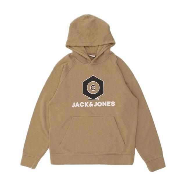 Jack & Jones Men's Jumper - Cream - L on Productcaster.