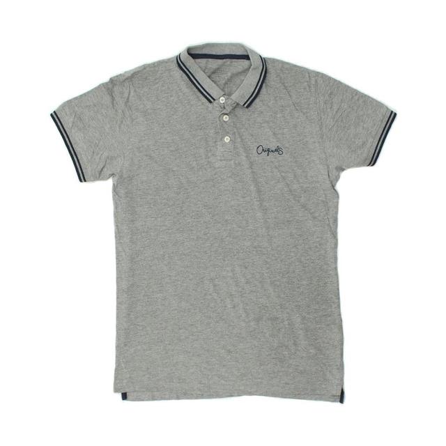 Jack & Jones Men's Polo shirt - Grey - M on Productcaster.