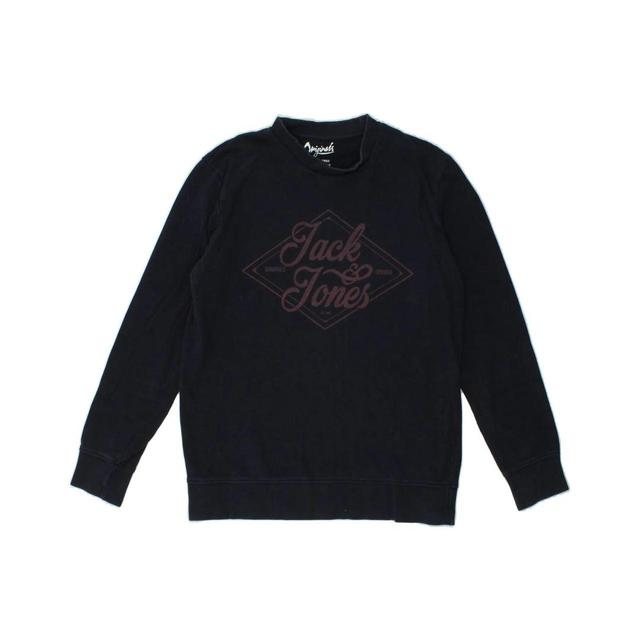 Jack & Jones Men's Sweatshirt - Blue/Navy - XL on Productcaster.