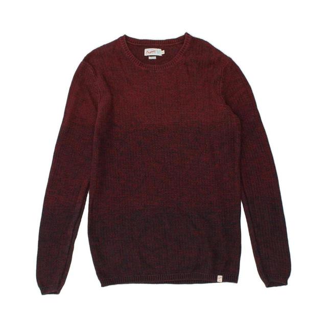 Jack & Jones Men's Jumper - Burgundy - M on Productcaster.