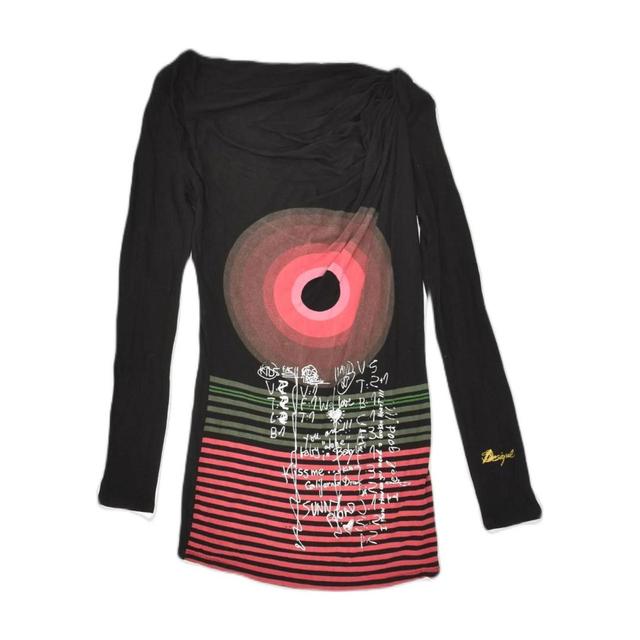 Desigual Women's T-shirt - Black - XS on Productcaster.