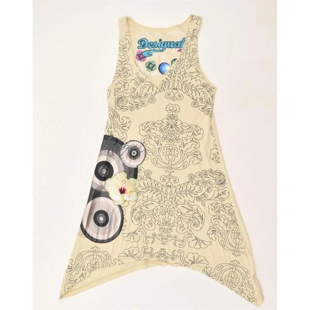 Desigual Women's Jersey Dress - Cream - S on Productcaster.