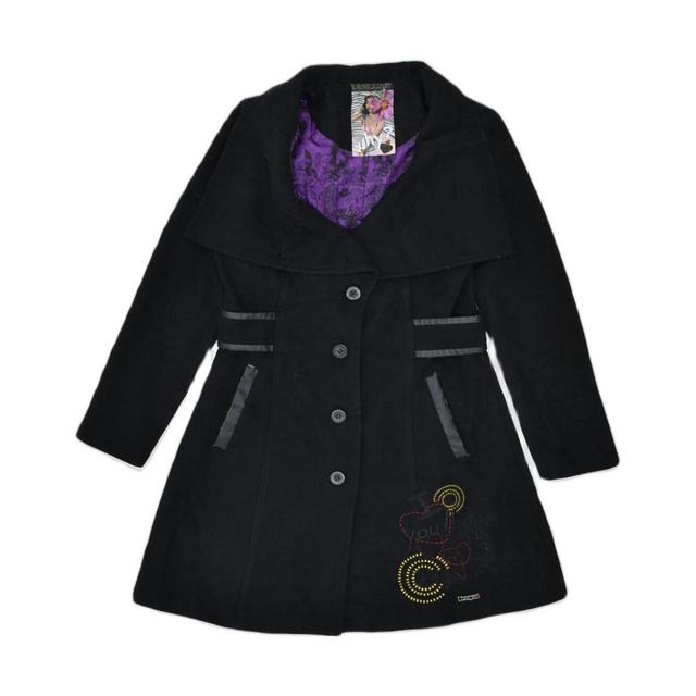 Desigual Women's Wool Jacket - Black - S on Productcaster.