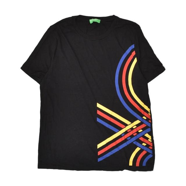 Benetton Women's T-shirt - Black - M on Productcaster.