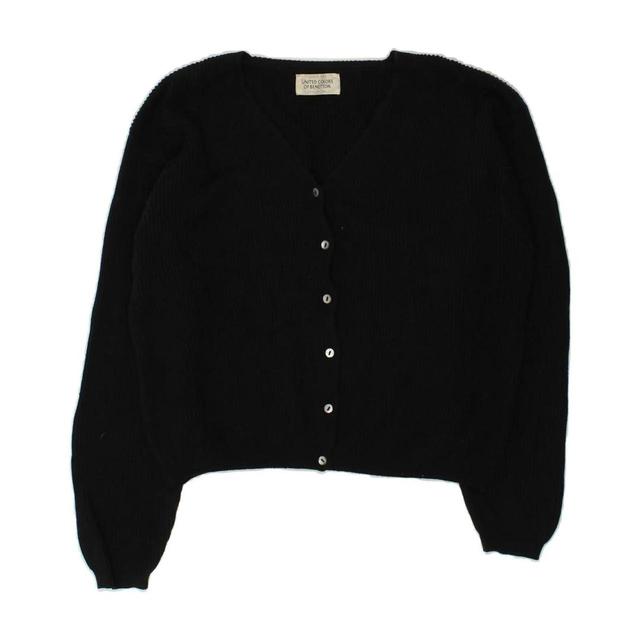 Benetton Women's Cardigan - Black - L on Productcaster.