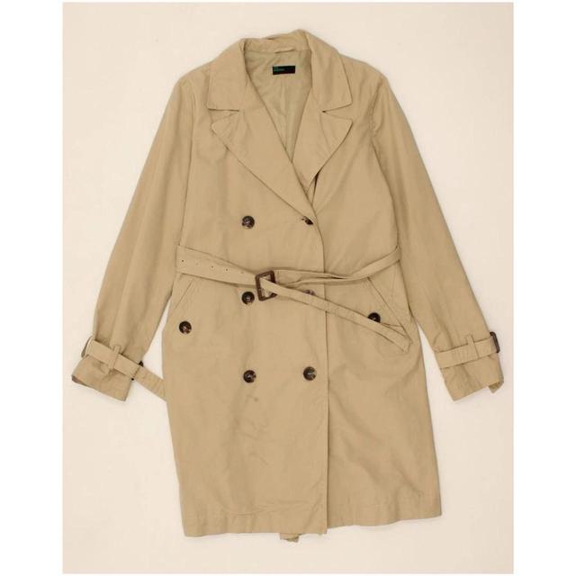 Benetton Women's Trench - Cream - M on Productcaster.