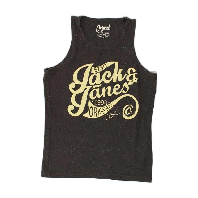 Jack & Jones Men's T-shirt - Grey - M on Productcaster.