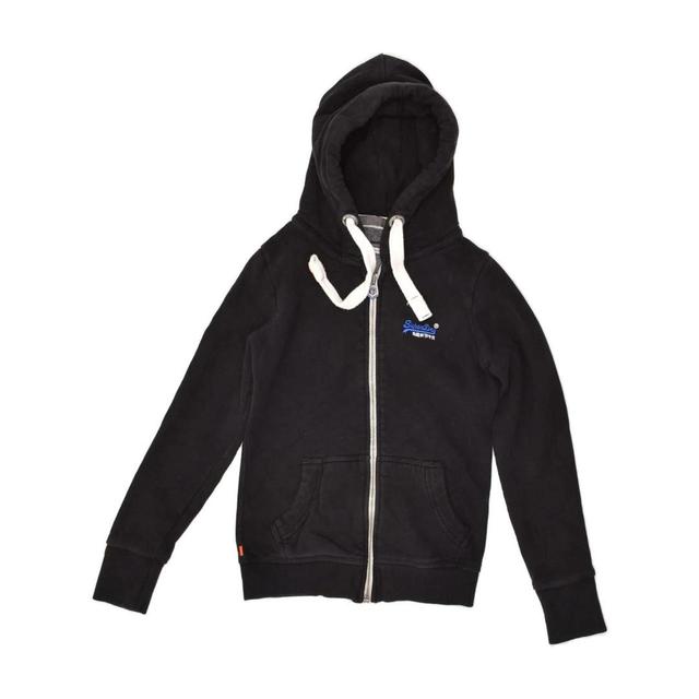 Superdry Women's Hoodie - Black - XXS on Productcaster.