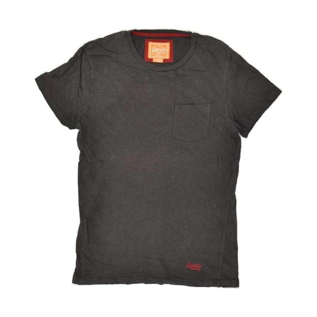 Superdry Men's T-shirt - Grey - M on Productcaster.