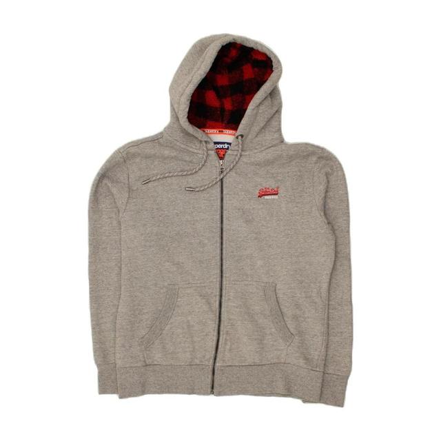 Superdry Men's Hoodie - Grey - XL on Productcaster.