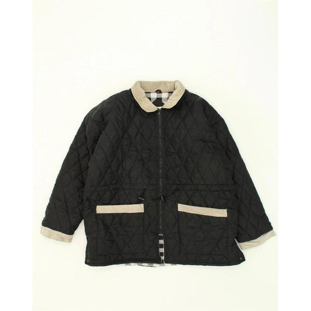 Vintage Men's Polyester Jacket - Black - XL on Productcaster.