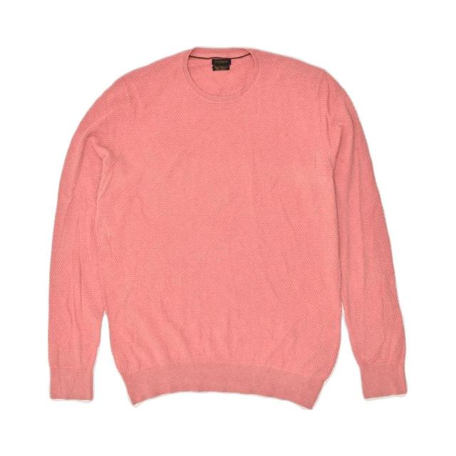 Vintage Men's Jumper - Pink - XL on Productcaster.