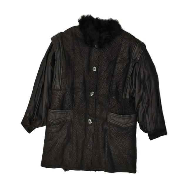 Vintage Women's Coat - Black - S on Productcaster.