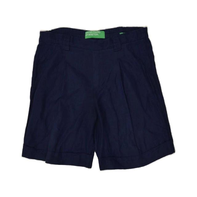 Benetton Women's Shorts - Blue/Navy - M on Productcaster.