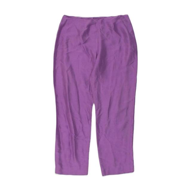 Vintage Women's Trousers - Purple - L on Productcaster.