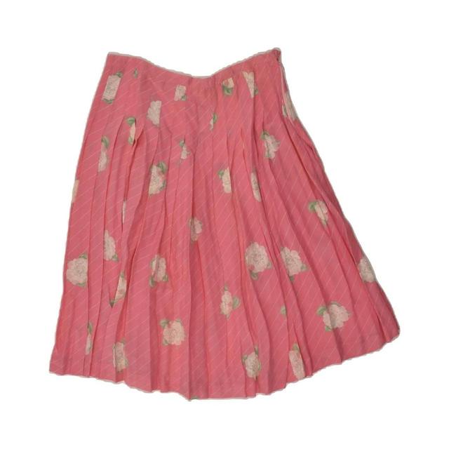 Vintage Women's Skirt - Pink - M on Productcaster.