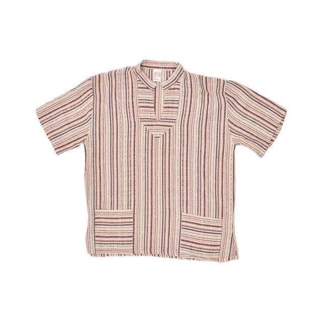 Vintage Men's Polo shirt - Cream - M on Productcaster.