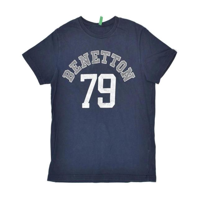 Benetton Kids' T-shirt - Blue/Navy - 12 years on Productcaster.